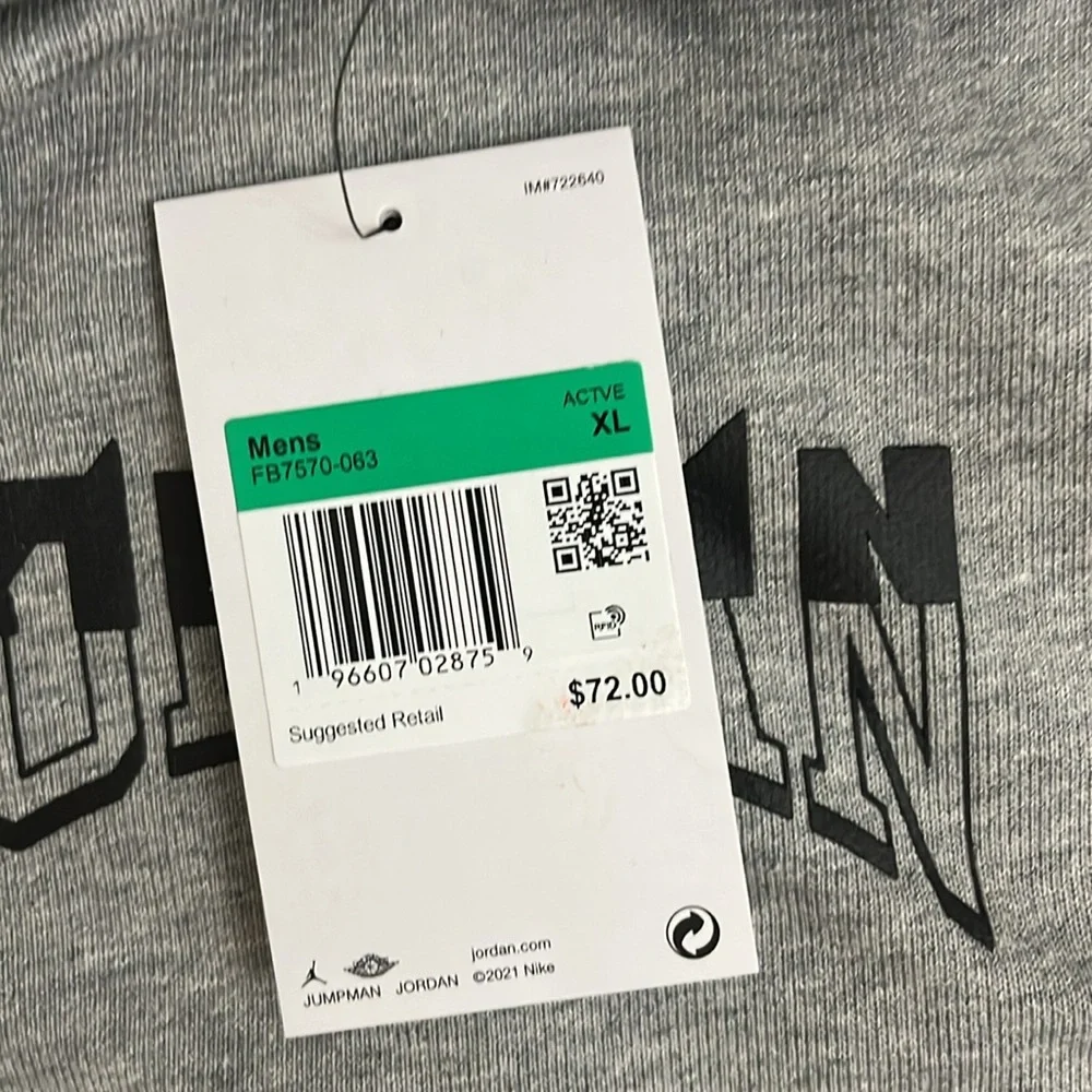 Jordan Multi Sport Hoodie Size XL